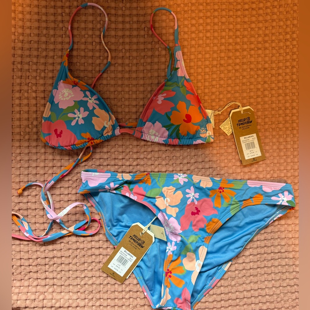 Billabong Summer Field Bikini Top & Bottoms